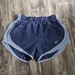 Nike Dri-Fit Blue and Periwinkle Running Shorts, Size S